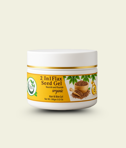 2 In 1 Flax Seed Gel (100 gm for Hair & Skin)